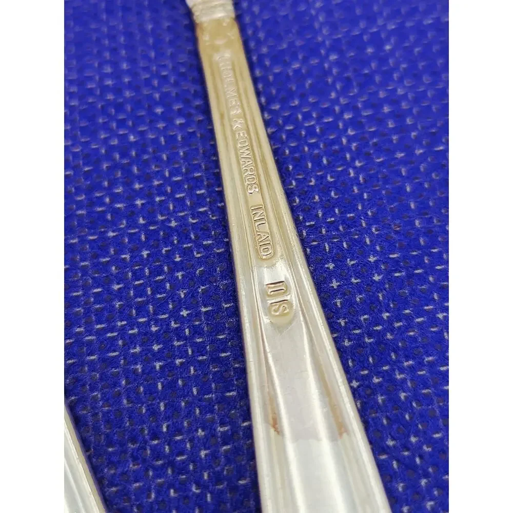 Holmes & Edwards International Silver 1938 Danish Princess Teaspoon Spoon Set 4